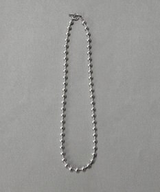 Phoebe 【金属アレルギー対応】ドットラインネックレス　シルバー/ステンレス