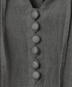 23区 L 【洗える】LIBECO カフタン ワンピース