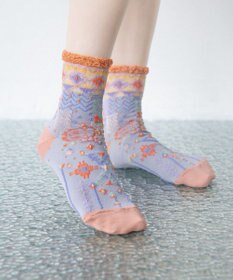 COQ USAGI FARM ラメショートソックス