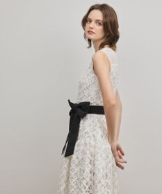 GRACE CONTINENTAL コード刺繍ワンピース