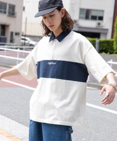 WEGO ワンポイントカラーブロックプルオーバー