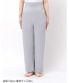 une nana cool とろみ素材がここちよいハラマキ付きロングボトム　ｍｏｉ　ｒｏｏｍ（モアルーム）