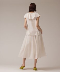 GRACE CONTINENTAL フリルカラートップ