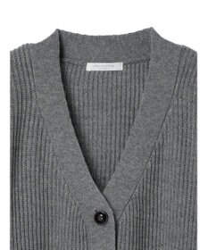 Green Parks 洗える　Ｖネックニットカーディガン