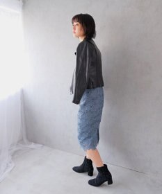 Bridget Birkin 【Bridget Birkin】キルティングストーンショートブーツ