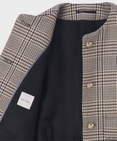 Paul Smith クラシックチェック ノーカラー ジャケット