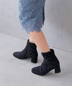 Bridget Birkin 【Bridget Birkin】キルティングストーンショートブーツ