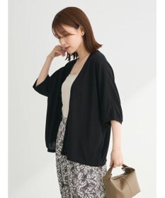 Green Parks よくばり　半袖カットドルマンカーディガン