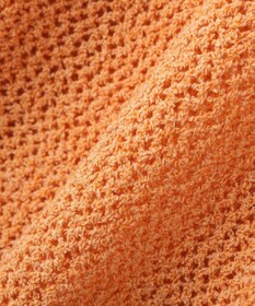 Green Parks サイドシャーリング透かし編みニットプルオーハ