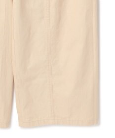 BEIGE， PREHNA / コットンツイル カービーシームワイドパンツ