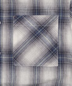 WEGO フードチェックコンパクトシャツ