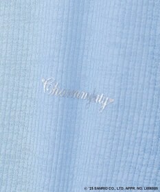 Green Parks チャーミーキティ／フロントギャザーシアーカーディガン