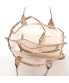 UNBILLION cachecache スマイルモチーフメッシュバッグインバッグ