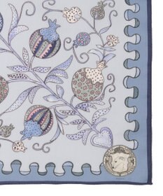 MOONBAT SWASH LONDON(スウォッシュロンドン） コットンハンカチーフ  BERRY 52×52 日本製