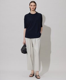 ICB L 【接触冷感・UVカット・防シワ・洗える】 アトラストリコット テーパードパンツ