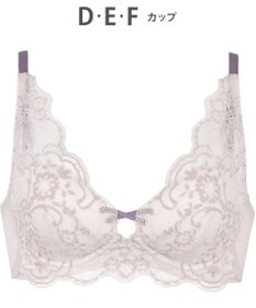 WACOAL 【重力に負けないバストケアBra】 ノンワイヤー バストを重力から守る まる胸キープ ラクなつけごこち サイドのラインすっきり ブラジャー レディース BRA184 /ワコール