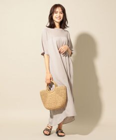 ANY ワッシャーコンビワンピース