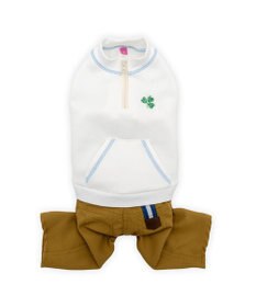 PET PARADISE ペットパラダイス トレーナー パンツつなぎ 《ホワイト》 小型犬