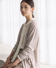 J.PRESS LADIES 【着丈が選べる・洗える】KNIT BASIC ロングカーディガン