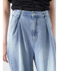 earth music&ecology タックホックデニムパンツ