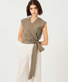 BEIGE，  HYDRANGEA / カシュクールブラウス