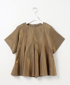 自由区 ブライトシアーシャンブレー ブラウス