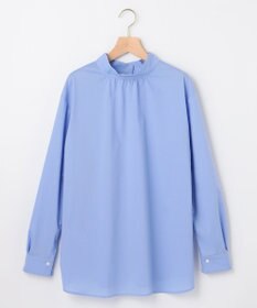 組曲 S 【加藤ローサさん着用 / 前後着用可】コットンタッチシャーティング刺繍入り ブラウス