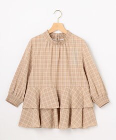 組曲 L ライトトロピカルティアード ブラウス