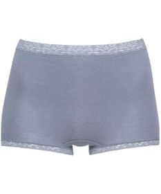 WACOAL 【ディアヒップ】 ショーツ ボーイレングス はきこみ丈ふかめ 綿混(身生地) ヒップを包みこむフィット感 やさしいはきごこち PPA113 /ワコール