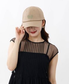 AURORA 【 ANNA SUI（アナ スイ）】バタフライ刺しゅうキャップ