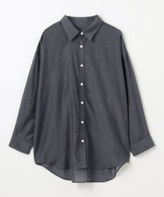 ANY L シアーシャツブラウス