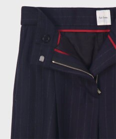 Paul Smith ストライプ ウール ワイドパンツ