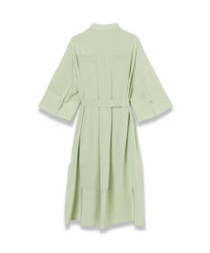 JOSEPH クレープ ド ソワ　ミディドレス