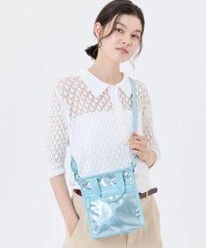 LeSportsac MINI N/S TOTE/アクアブルーシャイン