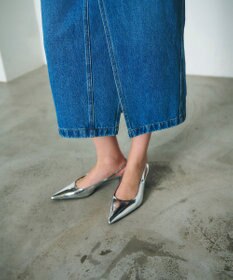 GRACE CONTINENTAL タイトデニムスカート