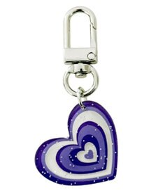 WEGO カラフルハートキーホルダー