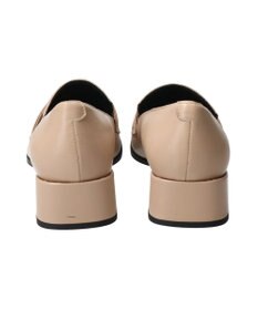 INTER-CHAUSSURES 【FABIO RUSCONI】スクエアトウレザーローファー