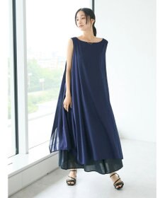 CRAFT STANDARD BOUTIQUE インド綿混フレアワンピース