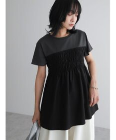 Green Parks シャーリングサテンドッキングプルオーバー