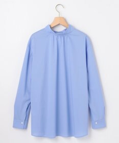 組曲 S 【加藤ローサさん着用 / 前後着用可】コットンタッチシャーティング刺繍入り ブラウス