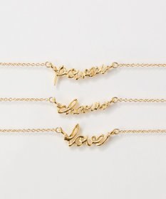 Phoebe ラッキーレターブレスレット(チャーム)