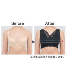 BRADELIS New York 【BRADELIS Me / ノンワイヤー・バストアップ】 カシュクールレーシィナイトブラ