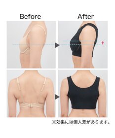 BRADELIS New York 【BRADELIS Me / ノンワイヤー・バストアップ】 カシュクールレーシィナイトブラ