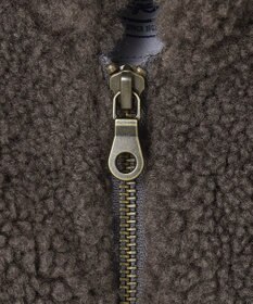 J.PRESS KIDS 【100-130cm】スタンドカラー ボア ブルゾン