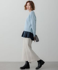 23区 S 【Oggi2月号掲載/洗える】ウールカシミヤ Vネック ニット