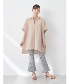 earth music&ecology 配色ステッチＢＩＧシャツ