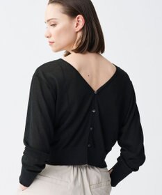 uncrave シアーニット 2WAYカーディガン