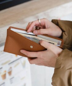 Atelier nuu 日本製 薄マチ本革 lim スマートロングウォレット