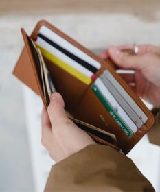 Atelier nuu 日本製 薄マチ本革 lim スマートロングウォレット