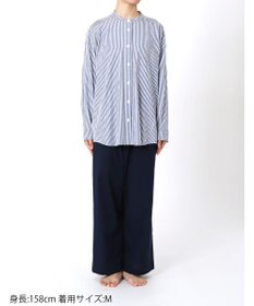 ワコール／睡眠科学 パジャマ 長袖 長ズボン 綿混(本体) ここちよく眠れる 寝返りしやすい レディース YDX509 睡眠科学／ワコール